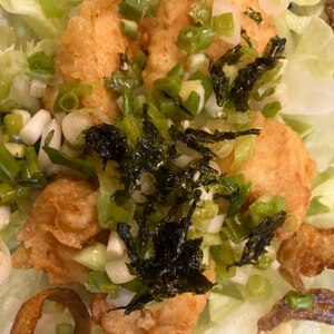 香味たれがおいしい*鶏の香味唐揚げ